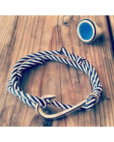 SEAMAN NAVY BLU HOOK - DOUBLE U FRENK