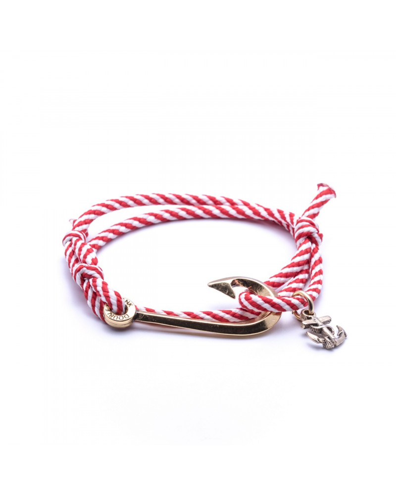 SEAMAN NAVY ROSSO HOOK - DOUBLE U FRENK