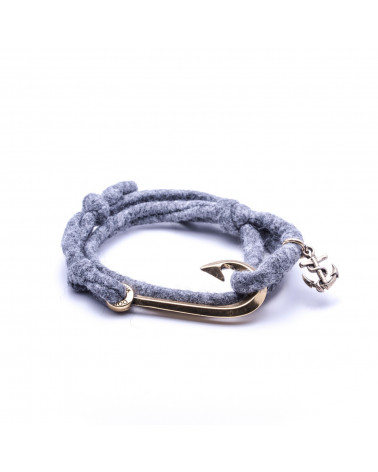 SEAMAN WOOL GREY HOOK - DOUBLE U FRENK