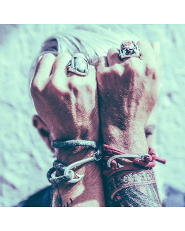 SEAMAN WOOL GREY HOOK - DOUBLE U FRENK