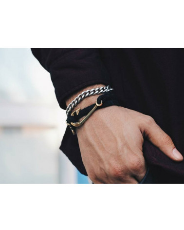 SEAMAN WOOL BROWN HOOK  - DOUBLE U FRENK