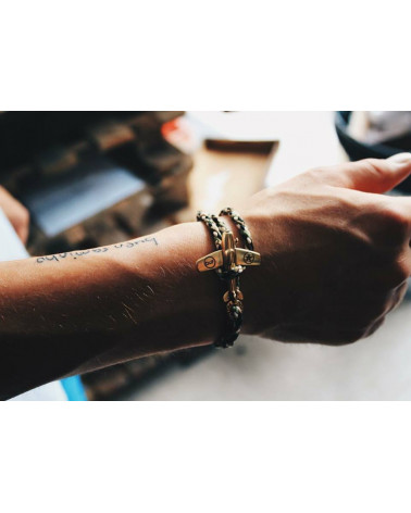 BRACCIALE CAMO AIRPLANE - DOUBLE U FRENK