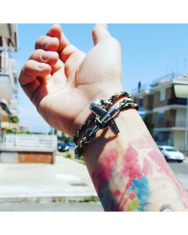 BRACCIALE CAMO AIRPLANE - DOUBLE U FRENK