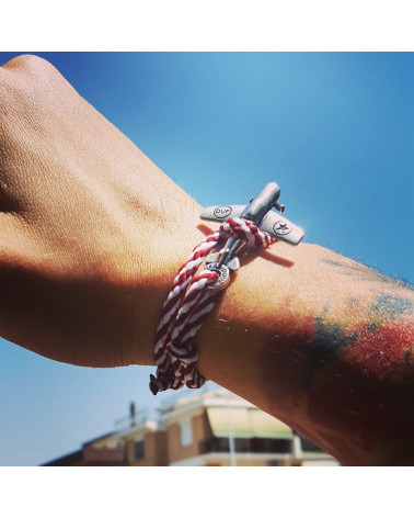 RED AND WHITE AIRPLANE - DOUBLE U FRENK