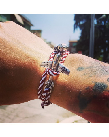 RED AND WHITE AIRPLANE - DOUBLE U FRENK