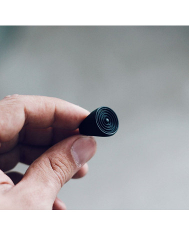 BLACK RING CIRCLE - DOUBLE U FRENK