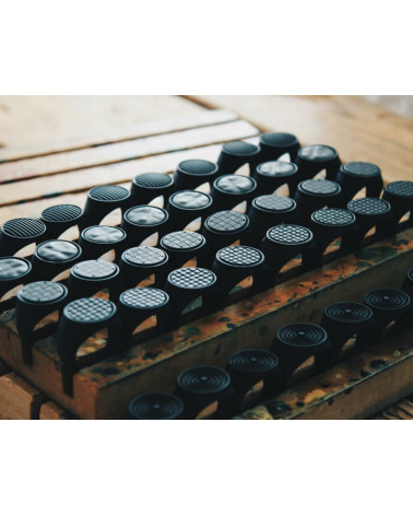 BLACK RING SAGOMATE - DOUBLE U FRENK