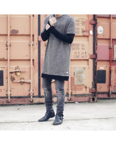 Tshirt chiné oversize - sixth june