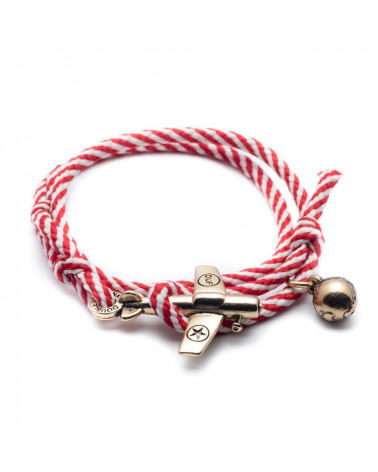 RED AND WHITE AIRPLANE - DOUBLE U FRENK