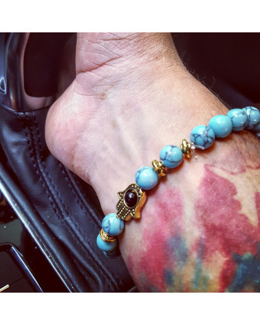 TURQUOISE FATIMA HAND