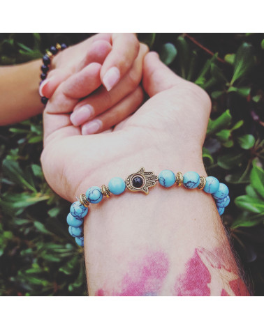 TURQUOISE FATIMA HAND