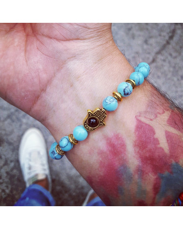 TURQUOISE FATIMA HAND