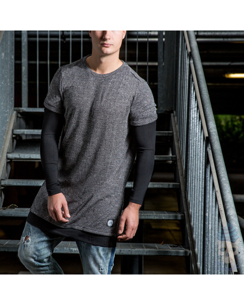 Tshirt chiné oversize - sixth june