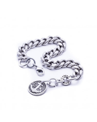 BRACELET NAVY MEDALLION - DOUBLE U FRENK