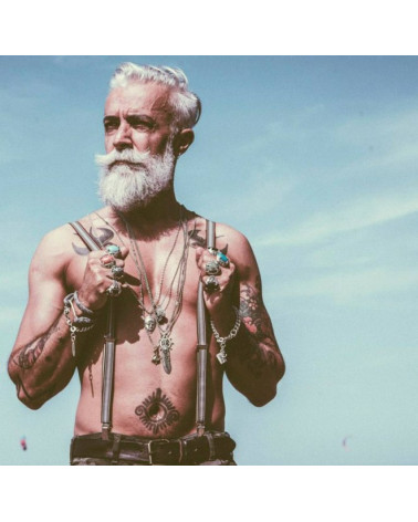 FEATHER TURQUAISE - DOUBLE U FRENK