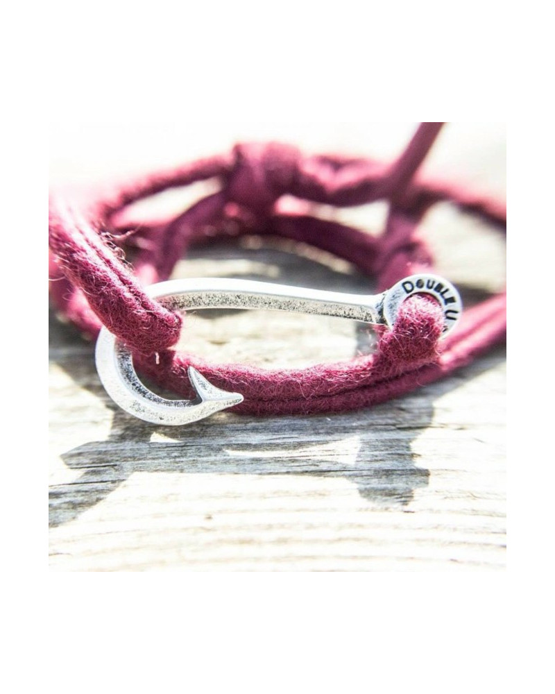 BORDEAUX GOLD HOOK - DOUBLE U FRENK