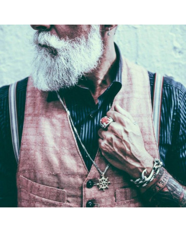 BLACK SILVER HOOK - DOUBLE U FRENK