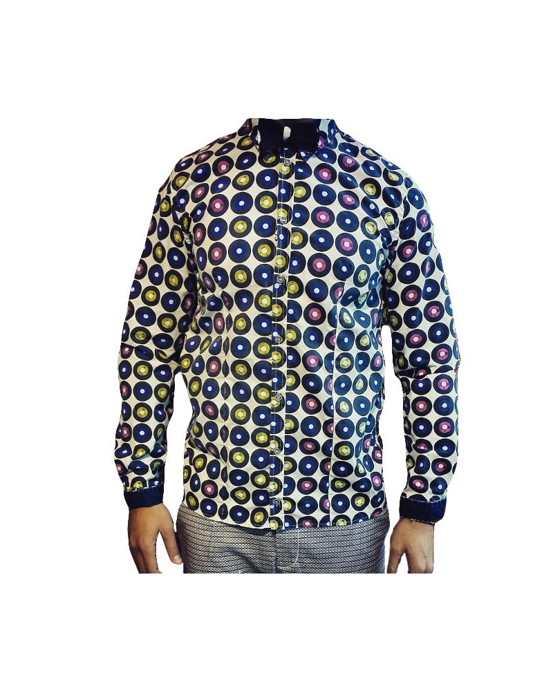 CAMICIA DISCHI - BERNA