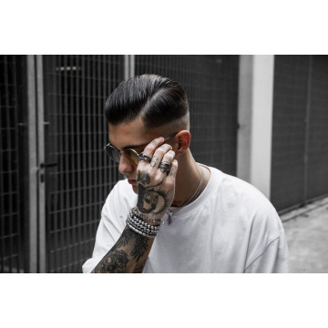 Bracciali da uomo in argento invecchiato: Gratis spedizione in 24 ore